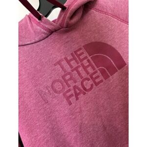 The North Face Women's Pink Hoodie Half Dome Logo Two Tone Size Large.‎  J82